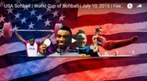 videofeed Softball World Cup 2016 Women